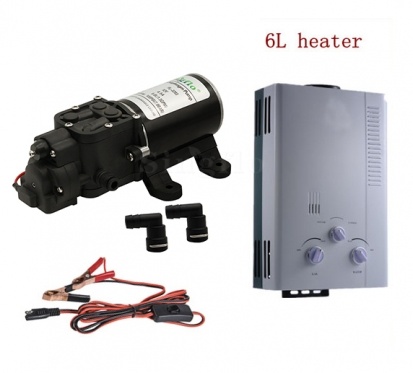 water heater with pump